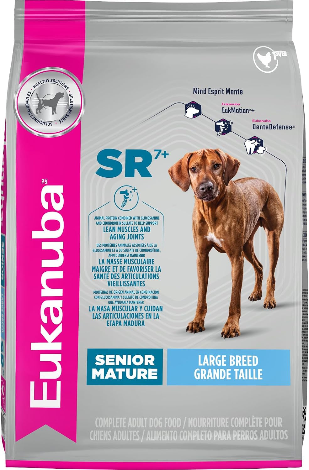 Senior Large Breed Dry Dog Food, 33 Lb Bag
