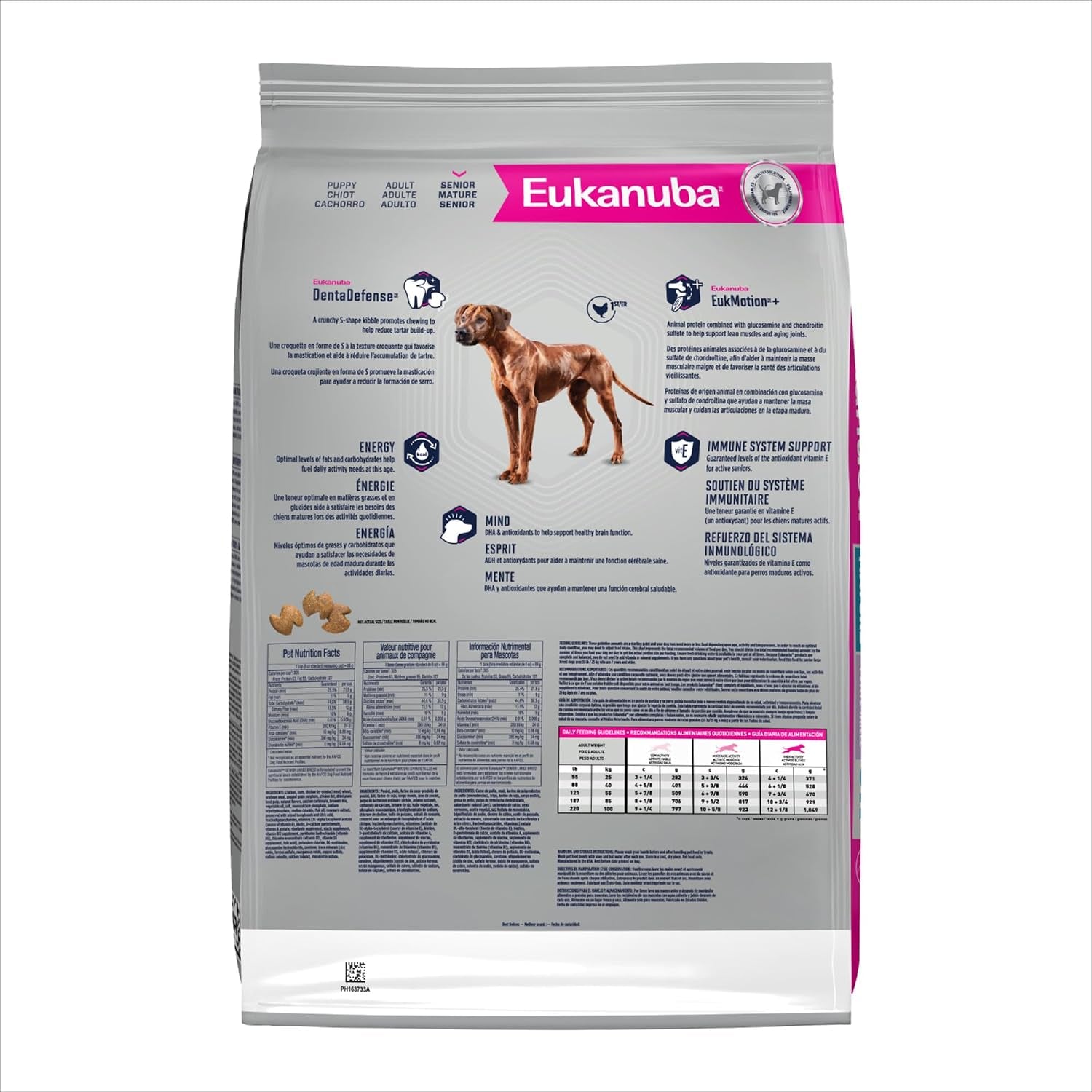 Senior Large Breed Dry Dog Food, 33 Lb Bag
